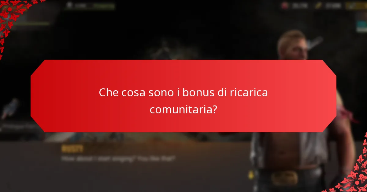 Come funzionano gli eventi collaborativi nei bonus di ricarica comunitaria?