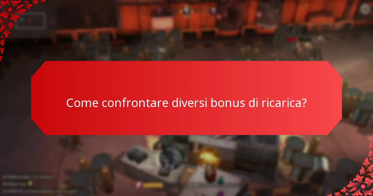 Come funzionano gli eventi promozionali per i bonus di ricarica?