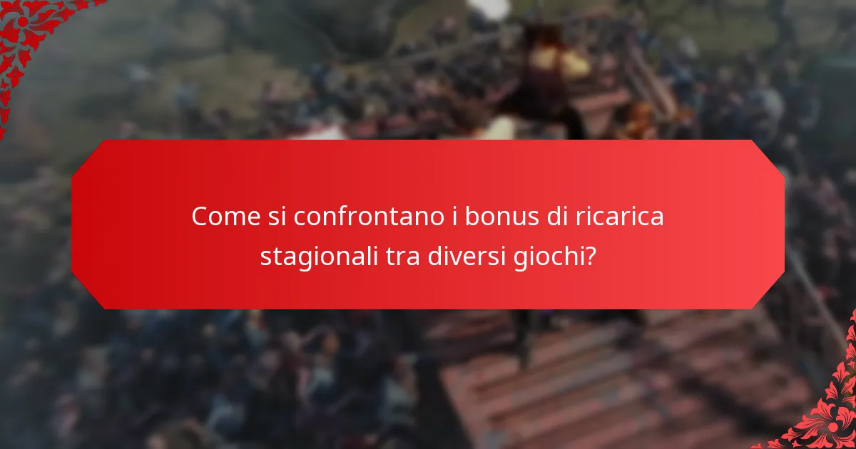Quali ricompense per i giocatori ci si può aspettare dagli eventi stagionali?
