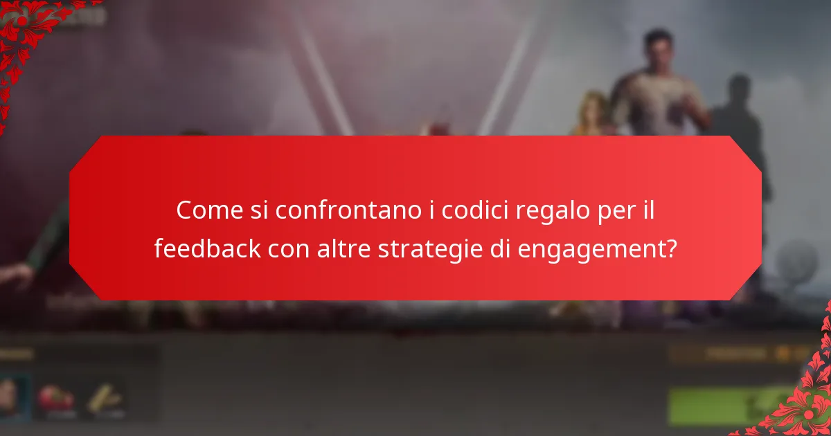 Come utilizzano i programmi di incentivazione i codici regalo per il feedback?