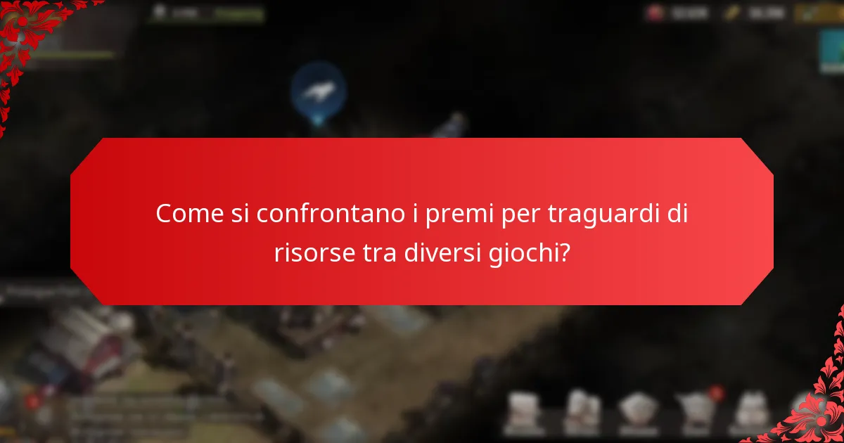 Come possono i giocatori raccogliere efficacemente risorse per i premi per traguardi?
