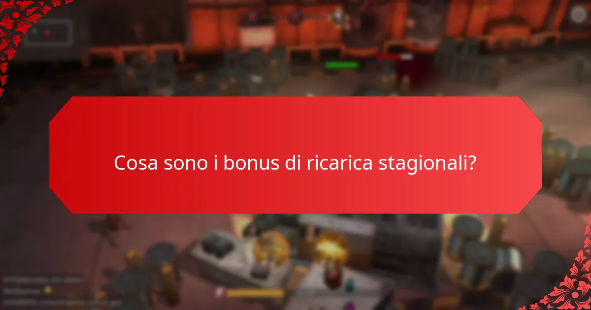 Come partecipare alle promozioni di ricarica stagionali?