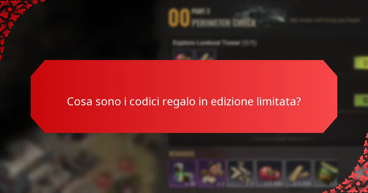 Come puoi ottenere codici regalo in edizione limitata?