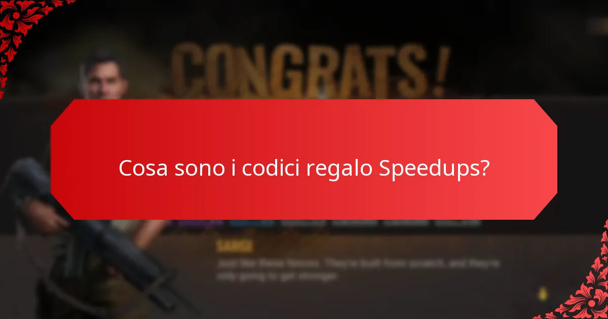 Come utilizzare efficacemente i codici regalo Speedups?