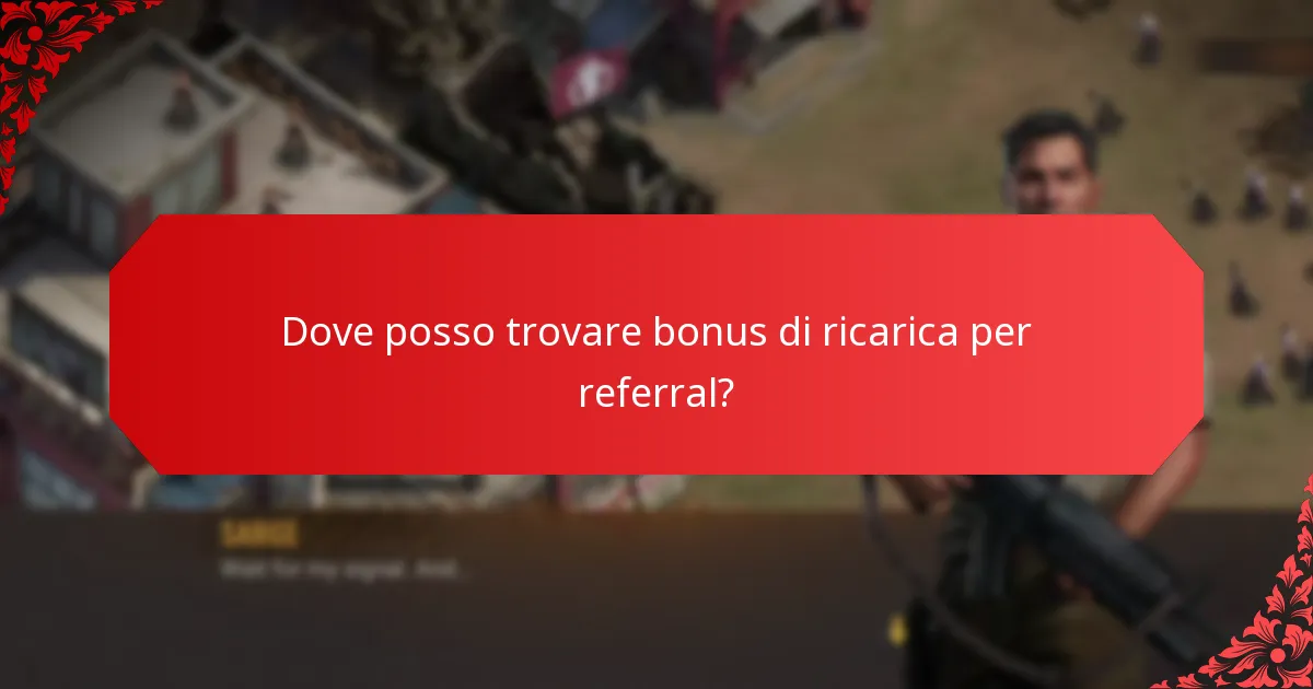 Quando dovrei utilizzare i bonus di ricarica per referral?