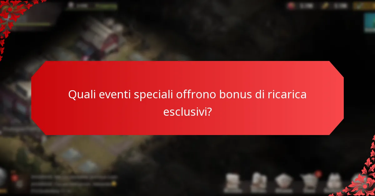 Come possono i giocatori massimizzare il loro coinvolgimento con i bonus di ricarica?