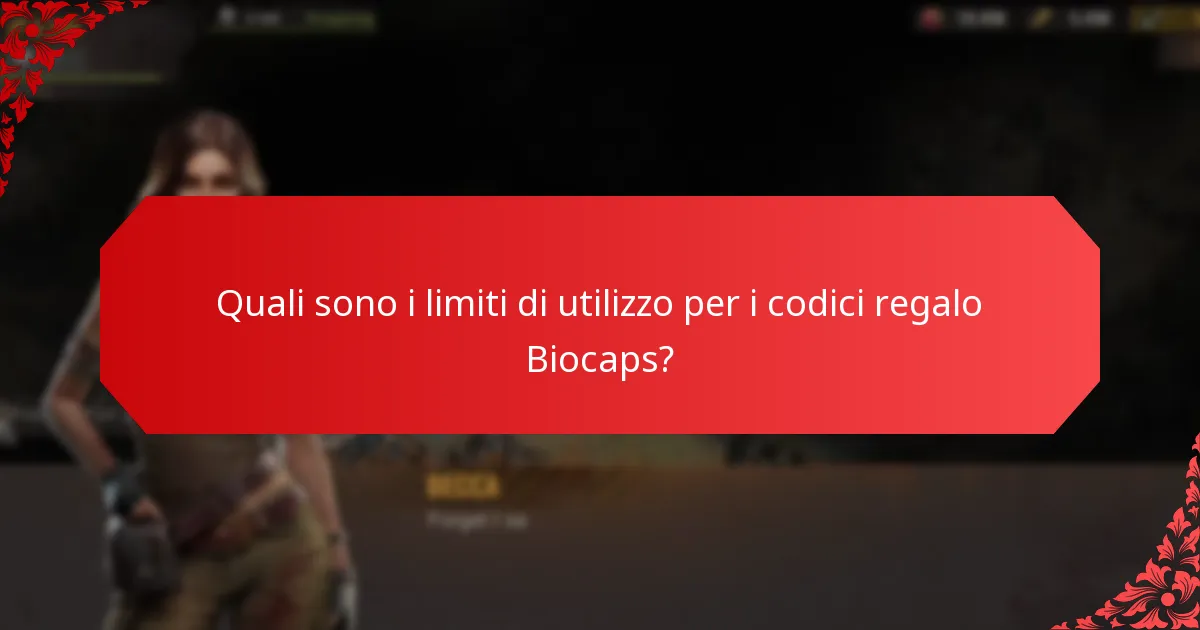 Cosa fare se il tuo codice regalo Biocaps non funziona?